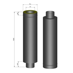 Ø 150mm med spændebånd